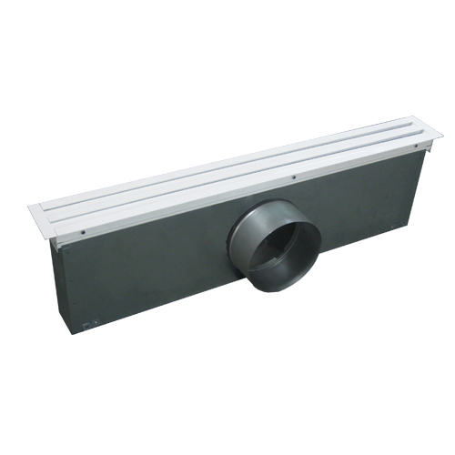 Moving blades linear diffuser.